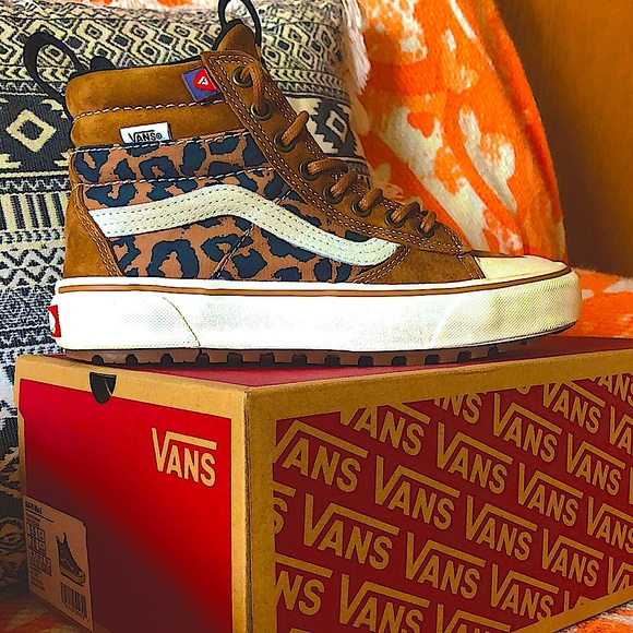 Vans Shoes - 🔥 Ultra Cush Vans OTW Sk8- Hi MTE-2 Leopard Print Women’s Size 7